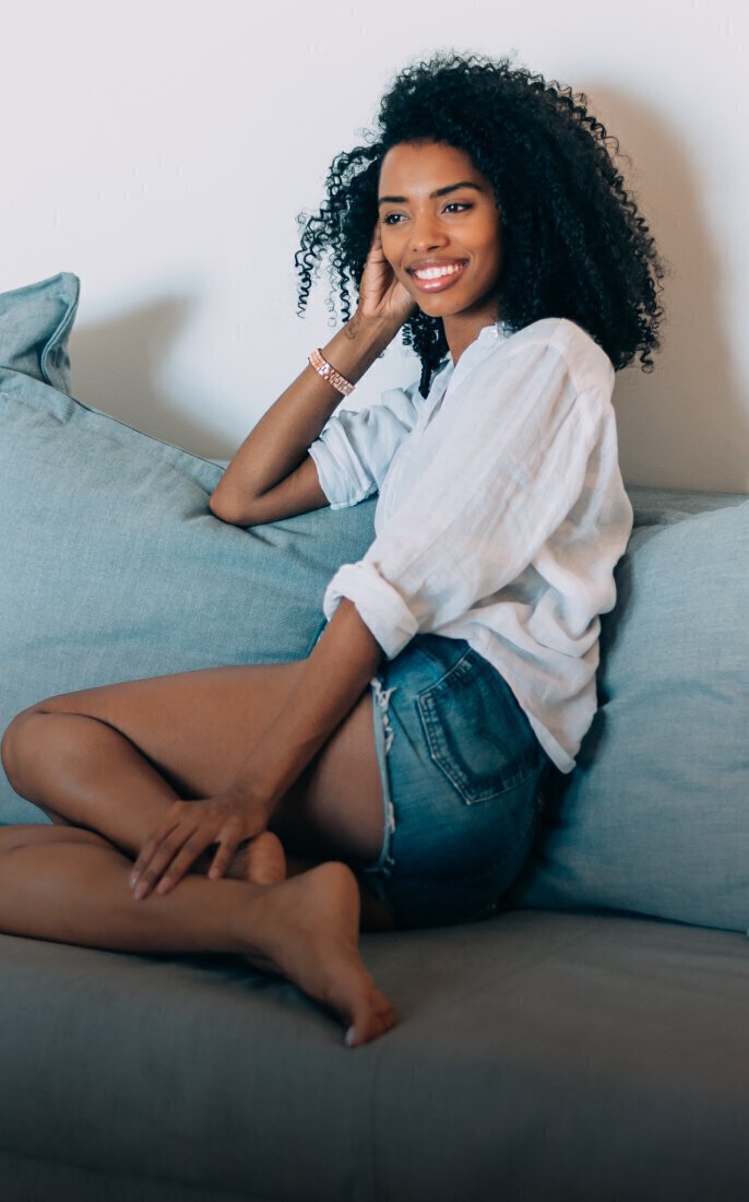 Jupiter med spa model smiling